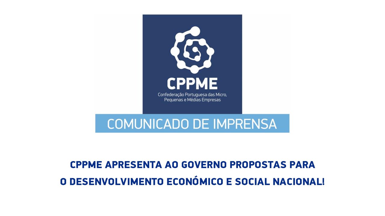 CPPME apresenta propostas ao governo